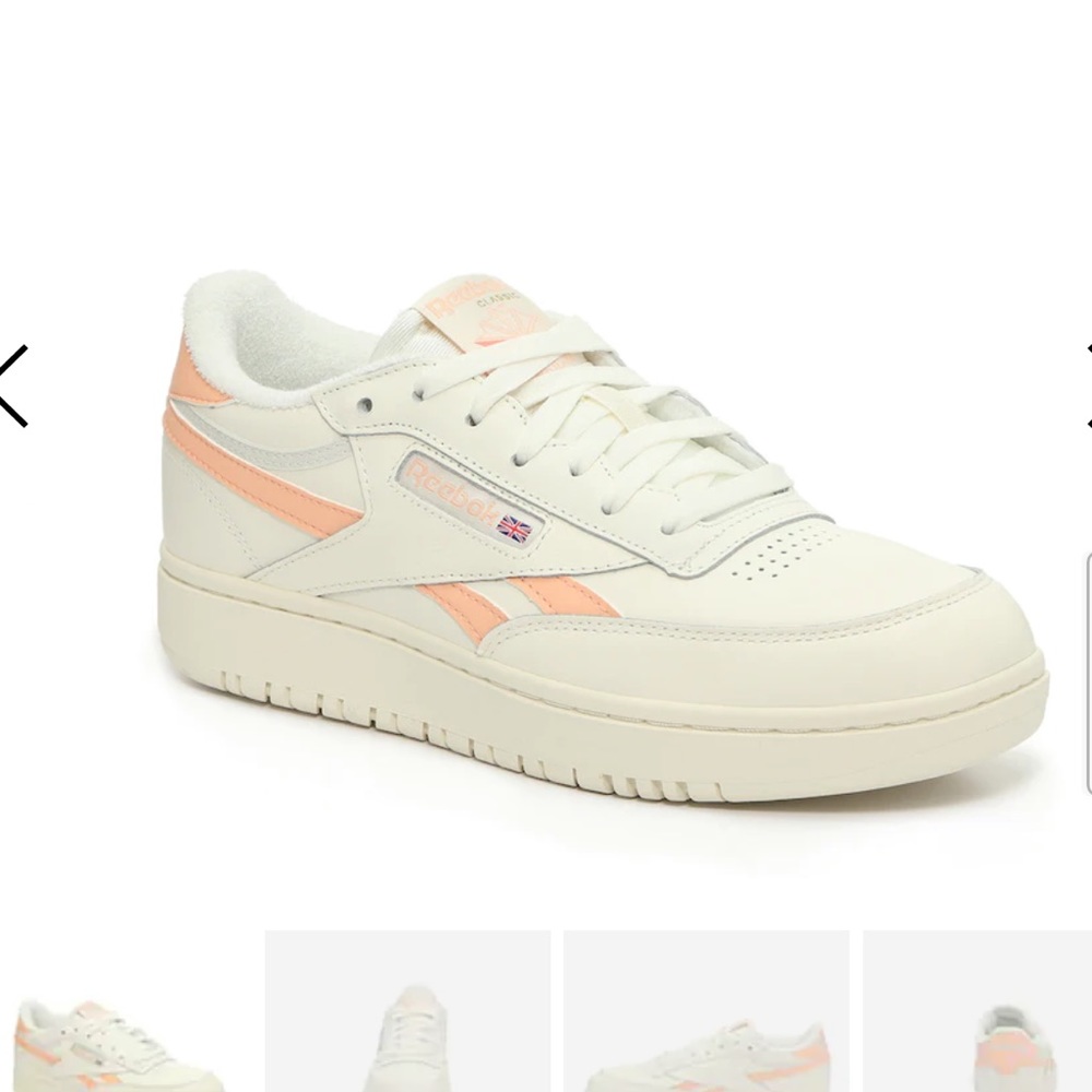 women’s reebok club c double sneaker